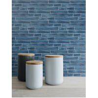 BRUSHED METAL TILE PEEL AND STICK WALLPAPER