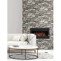 STONE WALL PEEL AND STICK WALLPAPER