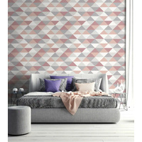 MOD TRIANGLES PEEL AND STICK WALLPAPER
