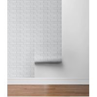 SUBWAY TILE PEEL AND STICK WALLPAPER