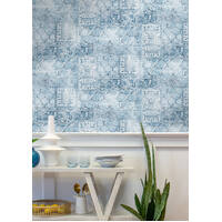 PATCHWORK PEEL AND STICK WALLPAPER