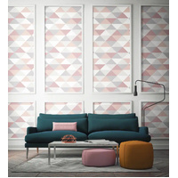 MOD TRIANGLES PEEL AND STICK WALLPAPER