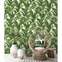 BANANA GROVES PEEL AND STICK WALLPAPER