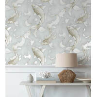 KOI FISH PEEL AND STICK WALLPAPER