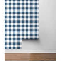PICNIC PLAID PEEL AND STICK WALLPAPER