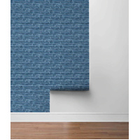 BRUSHED METAL TILE PEEL AND STICK WALLPAPER