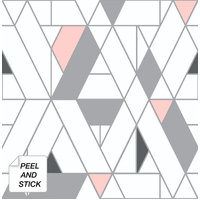 KALEIDOSCOPE PEEL AND STICK WALLPAPER