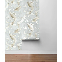 KOI FISH PEEL AND STICK WALLPAPER