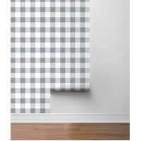 PICNIC PLAID PEEL AND STICK WALLPAPER