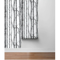 BIRCH TREES PEEL AND STICK WALLPAPER