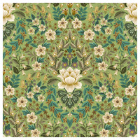 FLORAL DAMASK WALLPAPER