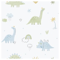 Dino Blue Wallpaper 