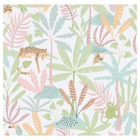 Jungly Pink Wallpaper 