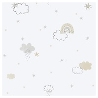 Rainbow Beige Wallpaper 