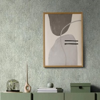 Art Deco Leaves Wallpaper