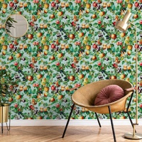 Pear and Peaches Wallpaper