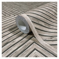 Timber Herringbone Wallpaper