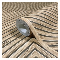Timber Herringbone Wallpaper
