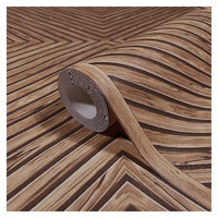 Timber Herringbone Wallpaper