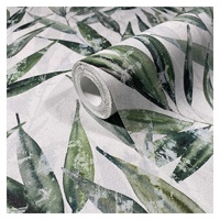Modern Leaves Wallpaper