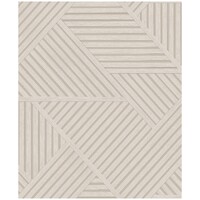 ELBA GEOMETRIC WOOD CREAM