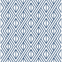 NAVY DIAMOND GEOMETRIC