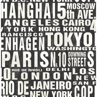 AROUND THE WORLD PEEL AND STICK WALLPAPER