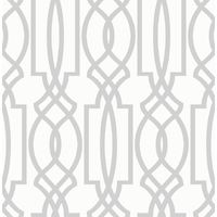 SOFT GRAY DECO LATTICE