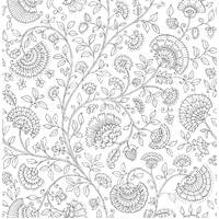 PAISLEY TRAIL PEEL AND STICK WALLPAPER