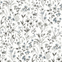 WILDFLOWERS PEEL AND STICK WALLPAPER