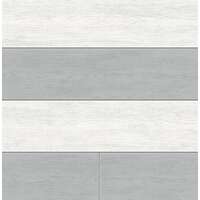 TWO TONED SHIPLAP PEEL AND STICK WALLPAPER
