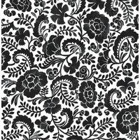 TONAL PAISLEY PEEL AND STICK WALLPAPER