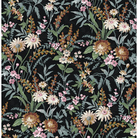 VINTAGE FLORAL PEEL AND STICK WALLPAPER