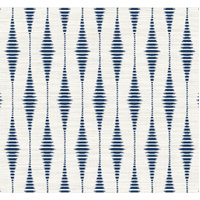 STRIPED IKAT PEEL AND STICK WALLPAPER