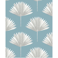 TROPICAL FAN PALM PEEL AND STICK WALLPAPER