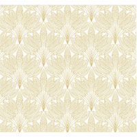 PEACOCK LEAVES PEEL AND STICK WALLPAPER