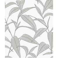 PINSTRIPE LEAF TRAIL PEEL AND STICK WALLPAPER
