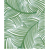 TOSSED PALM FRONDS PEEL AND STICK WALLPAPER